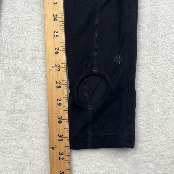 Athleta‎ Black Womens S Foot Strap Tight Leggings - Picture 6 of 12